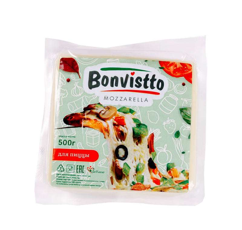 Bonvistto моцарелла для пиццы